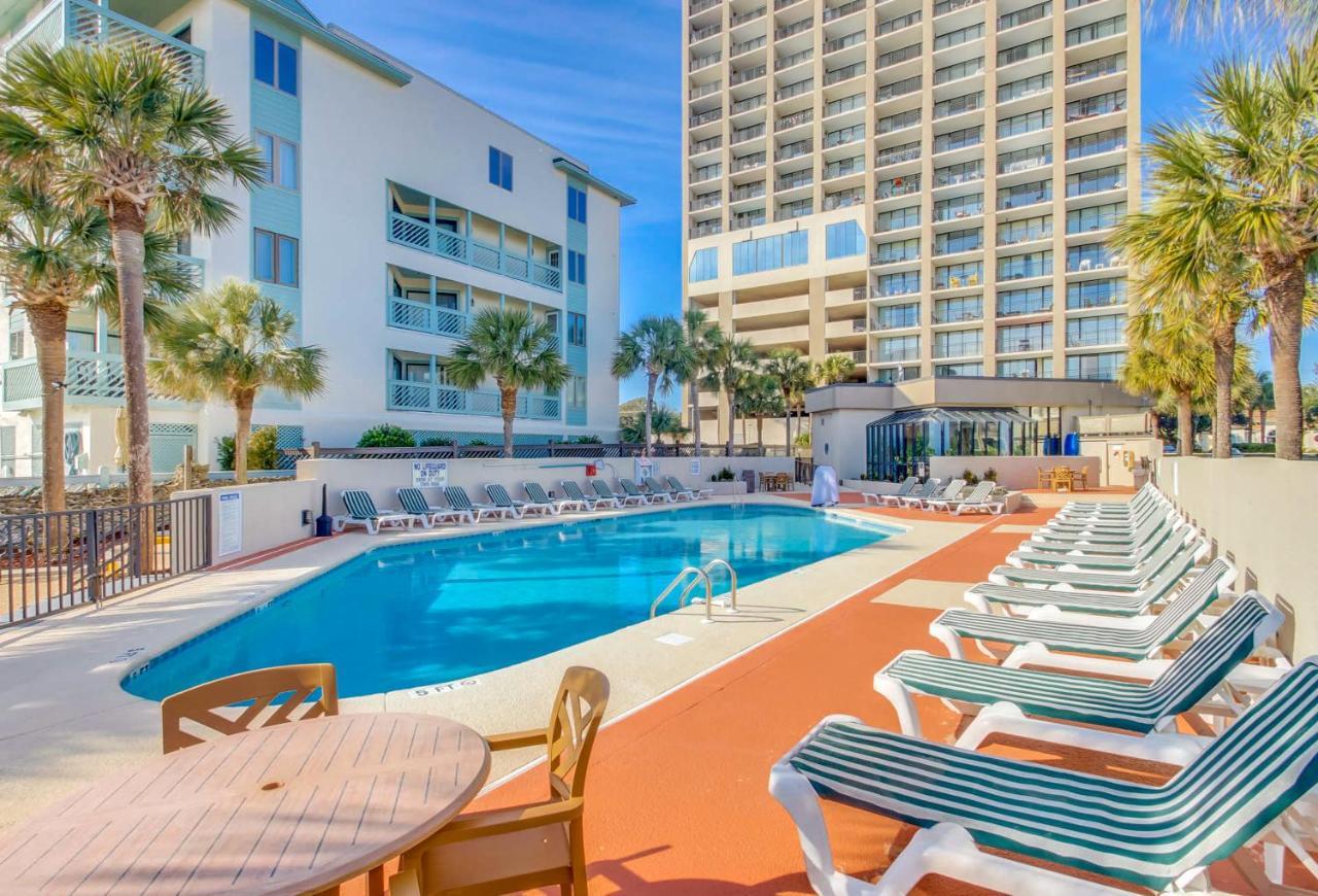 Lively Views From The Balcony At Ocean Forest Plaza Myrtle Beach Eksteriør billede