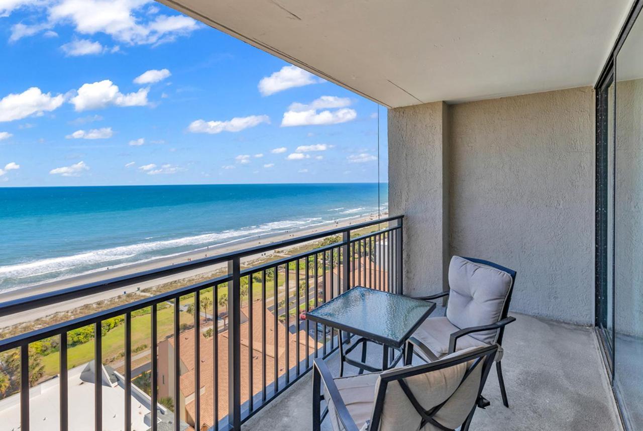 Lively Views From The Balcony At Ocean Forest Plaza Myrtle Beach Eksteriør billede